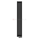 Arbiola Mono V 1750-60-04 секции черный вертикальный радиатор c нижним подключением