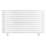 Arbiola Gorizont Ritmo HZ 1200-40-12 секций белый горизонтальный радиатор c боковым подключением (на ножках)