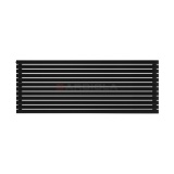 Arbiola Gorizont Liner H 2000-36-12 секции черный горизонтальный радиатор c боковым подключением