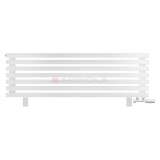 Arbiola Gorizont Ritmo VZ 1250-40-07 секций белый горизонтальный радиатор c нижним подключением (на ножках)