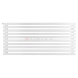 Arbiola Gorizont Ritmo H 1200-40-10 секций белый горизонтальный радиатор c боковым подключением