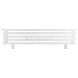 Arbiola Gorizont Ritmo HZ 1200-40-05 секций белый горизонтальный радиатор c боковым подключением (на ножках)