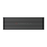 Arbiola Gorizont Iris H 2200-42-13 секции черный горизонтальный радиатор c боковым подключением