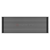 Arbiola Gorizont Ritmo H 2200-40-13 секций чёрный горизонтальный радиатор c боковым подключением