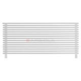 Arbiola Gorizont Compact VZ 1800-63-15 секции белый горизонтальный радиатор c нижним подключением с ножками