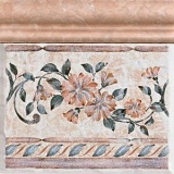 Del Conca Ambre Di Soanne Rosai F (mix) Zocalo Rosa 20x20 см Декор