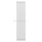 Arbiola Compact H 2000-63-10 секции белый вертикальный радиатор c боковым подключением