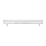 Arbiola Gorizont Liner HZ 1800-36-03 секции белый горизонтальный радиатор c боковым подключением с ножками