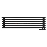 Arbiola Ritmo Gorizont V 1200-40-06 секций чёрный горизонтальный радиатор c нижним подключением