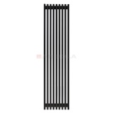 Arbiola Compact H 1800-63-09 секции черный вертикальный радиатор c боковым подключением