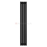 Arbiola Liner H 1750-36-04 секции черный вертикальный радиатор c боковым подключением
