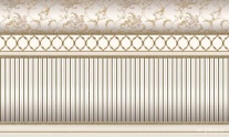 El Molino Brigitte Oro-Beige Zocalo 15x25 см Бордюр