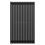 Arbiola Iris 42 H 1200-42-15 секции черный вертикальный радиатор c боковым подключением
