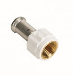 Henco Муфта ВР 32x1" ПВДФ пресс (белая)