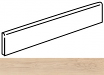 Caesar Fabula Robur Battiscopa nat. 7,2x60 см Плинтус