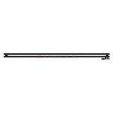Arbiola Ritmo Gorizont V 2500-40-02 секции чёрный горизонтальный радиатор c нижним подключением
