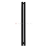 Arbiola Mono H 1250-60-02 секции черный вертикальный радиатор c боковым подключением