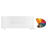 Arbiola Gorizont Ritmo VZ 1800-40-11 секций цветной горизонтальный радиатор c нижним подключением (на ножках)