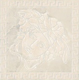Versace Marble Toz.Medusa Bianco Lev 14,4x14,4 см Вставка
