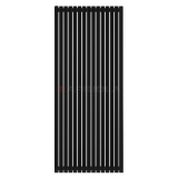 Arbiola Liner H 2500-36-15 секции черный вертикальный радиатор c боковым подключением