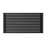 Arbiola Gorizont Iris H 1500-42-13 секции черный горизонтальный радиатор c боковым подключением
