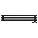 Arbiola Ritmo Gorizont V 1200-40-04 секции чёрный горизонтальный радиатор c нижним подключением