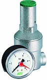 Редуктор давления хром (ВР-ВР) для системы водоснабжения с манометром 