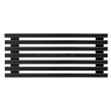 Arbiola Gorizont Compact H 700-63-07 секции черный горизонтальный радиатор c боковым подключением