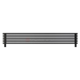 Arbiola Gorizont Compact HZ 2500-63-07 секции черный горизонтальный радиатор c боковым подключением с ножками