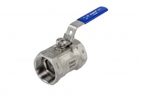 РИДАН BVS-R Шаровый кран резьбовой DN50 PN63; с рук.; Корпус-корр.ст.сталь; Шар-корр.ст.сталь AISI316; упл.R-PTFE арм. 15% 082X4607R