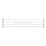 Arbiola Gorizont Compact H 2500-63-11 секции белый горизонтальный радиатор c боковым подключением
