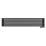 Arbiola Ritmo Gorizont V 1500-40-06 секций чёрный горизонтальный радиатор c нижним подключением