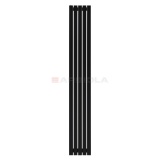 Arbiola Mono H 2200-60-05 секции черный вертикальный радиатор c боковым подключением