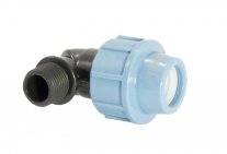 Unipum D25x3/4" Отвод 90 н/р Фитинг для труб ПНД