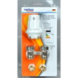 Meibes Комплект термостатической арматуры для радиаторов с нижним подключением прямой