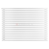 Arbiola Gorizont Ritmo H 1200-40-16 секций белый горизонтальный радиатор c боковым подключением