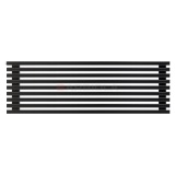 Arbiola Gorizont Compact H 1200-63-09 секции черный горизонтальный радиатор c боковым подключением