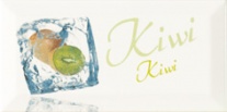 Monopole, Bisel, Decor Ice Kiwi Декор 10x20