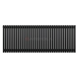 Arbiola Iris 42 H 750-42-39 секции черный вертикальный радиатор c боковым подключением