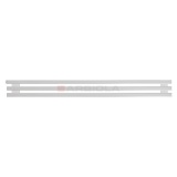 Arbiola Gorizont Compact H 1200-63-03 секции белый горизонтальный радиатор c боковым подключением