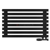 Arbiola Ritmo Gorizont V 1000-40-08 секций чёрный горизонтальный радиатор c нижним подключением
