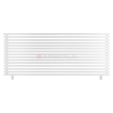 Arbiola Gorizont Ritmo HZ 2200-40-15 секций белый горизонтальный радиатор c боковым подключением (на ножках)