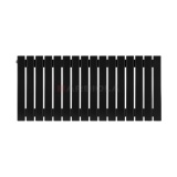 Arbiola Liner H 600-36-16 секции черный вертикальный радиатор c боковым подключением