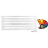 Arbiola Ritmo Gorizont V 1200-40-09 секций цветной горизонтальный радиатор c нижним подключением