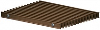 Декоративная решетка коричневый RAL 8017