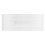 Arbiola Gorizont Ritmo H 1750-40-12 секций белый горизонтальный радиатор c боковым подключением