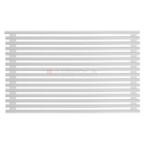 Arbiola Gorizont Compact H 1500-63-16 секции белый горизонтальный радиатор c боковым подключением