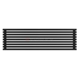 Arbiola Gorizont Ritmo H 1500-40-09 секций чёрный горизонтальный радиатор c боковым подключением
