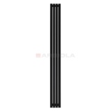Arbiola Mono H 2500-60-04 секции черный вертикальный радиатор c боковым подключением