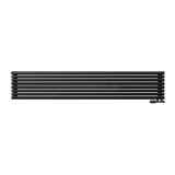 Arbiola Gorizont Iris V 2000-42-08 секции черный горизонтальный радиатор c нижним подключением